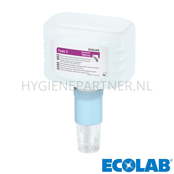 RD601112 Ecolab Foam 2 handzeep voor Nexa dispenser 6x750 ml
